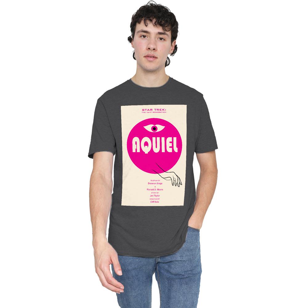 Charcoal - Lifestyle - Star Trek Unisex Adult The Next Generation Season 6 Episode 13 T-Shirt