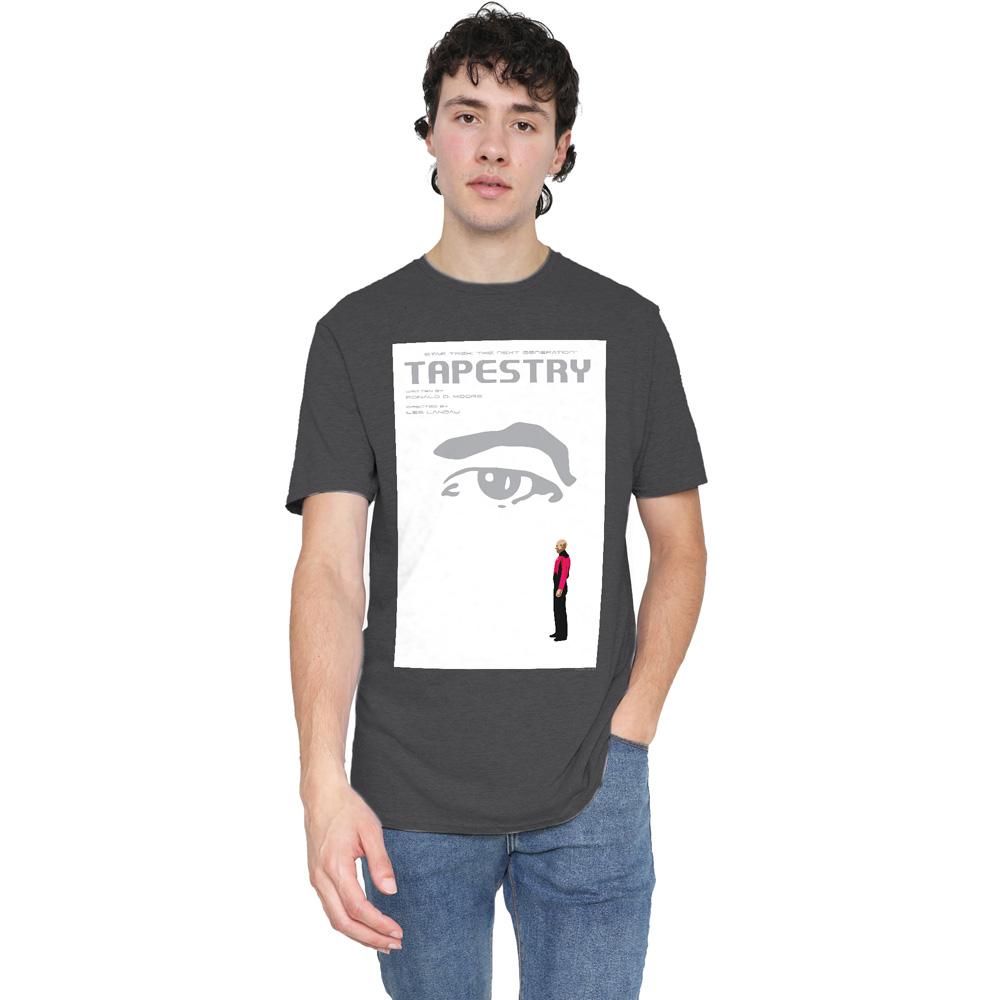Charcoal - Lifestyle - Star Trek Unisex Adult The Next Generation Season 6 Episode 15 T-Shirt