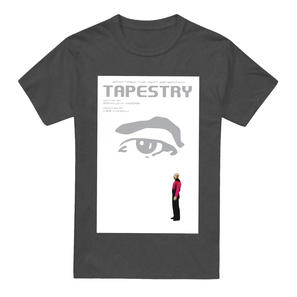 Charcoal - Front - Star Trek Unisex Adult The Next Generation Season 6 Episode 15 T-Shirt
