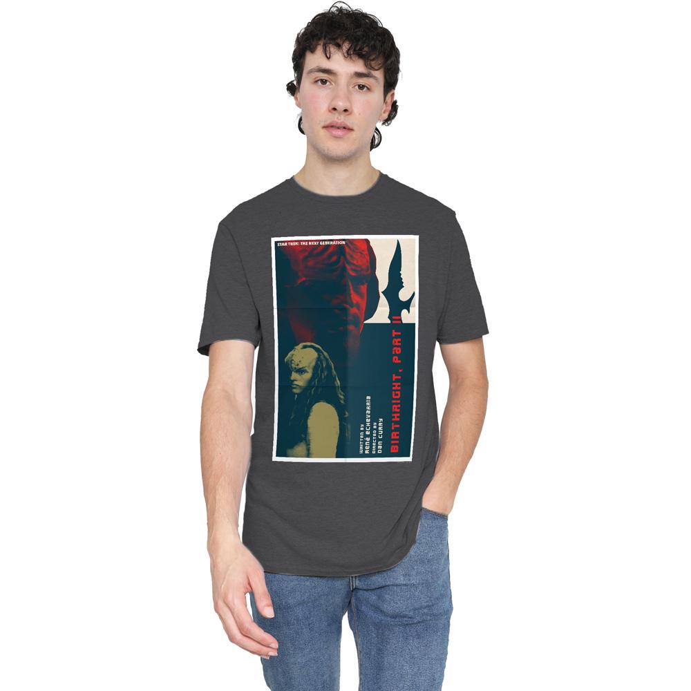 Charcoal - Lifestyle - Star Trek Unisex Adult The Next Generation Season 6 Episode 17 T-Shirt