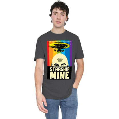 Charcoal - Lifestyle - Star Trek Unisex Adult The Next Generation Season 6 Episode 18 T-Shirt