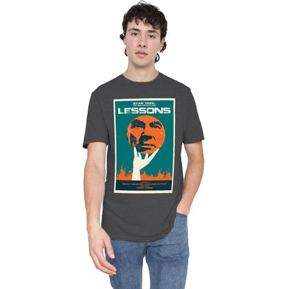 Charcoal - Lifestyle - Star Trek Unisex Adult The Next Generation Season 6 Episode 19 T-Shirt