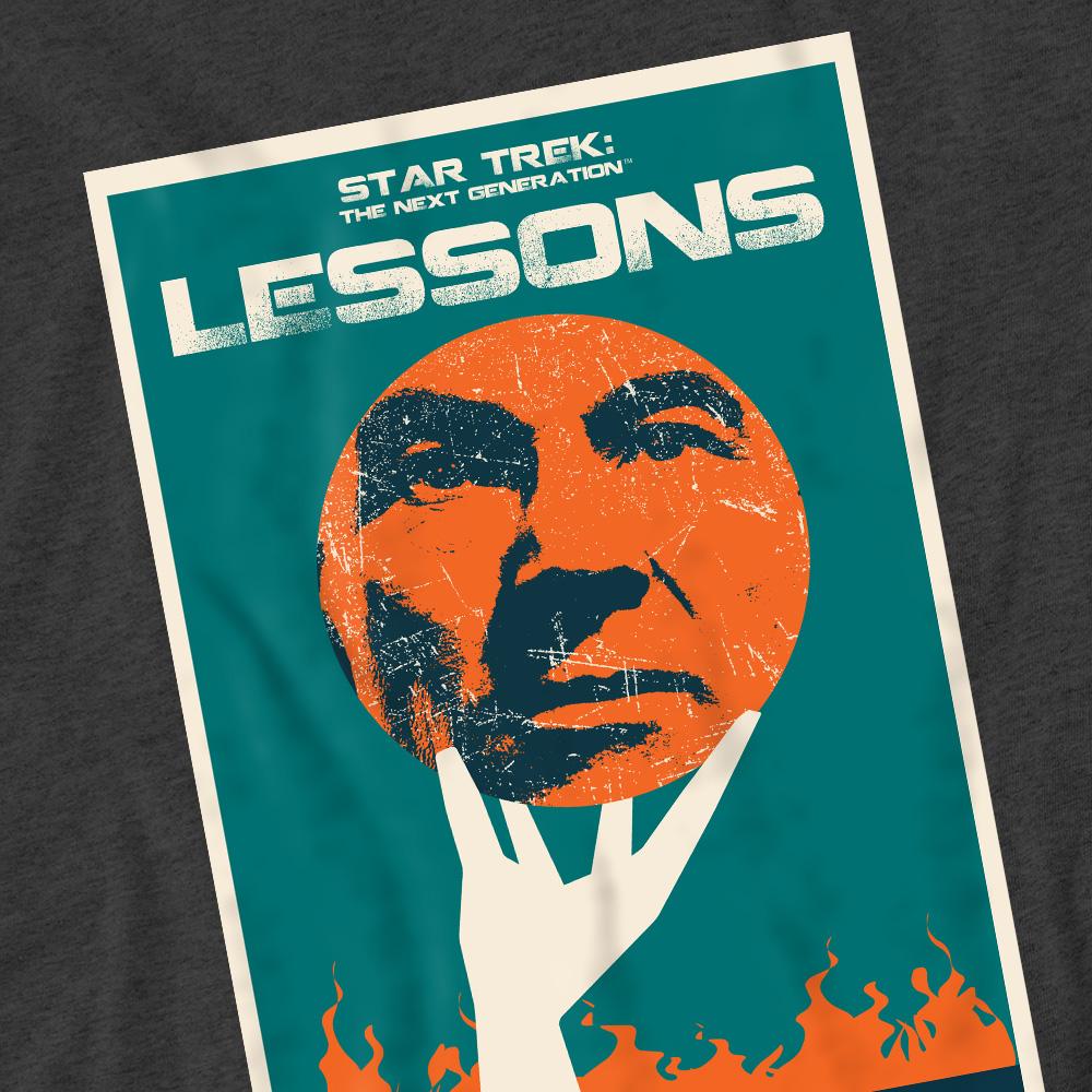 Charcoal - Pack Shot - Star Trek Unisex Adult The Next Generation Season 6 Episode 19 T-Shirt