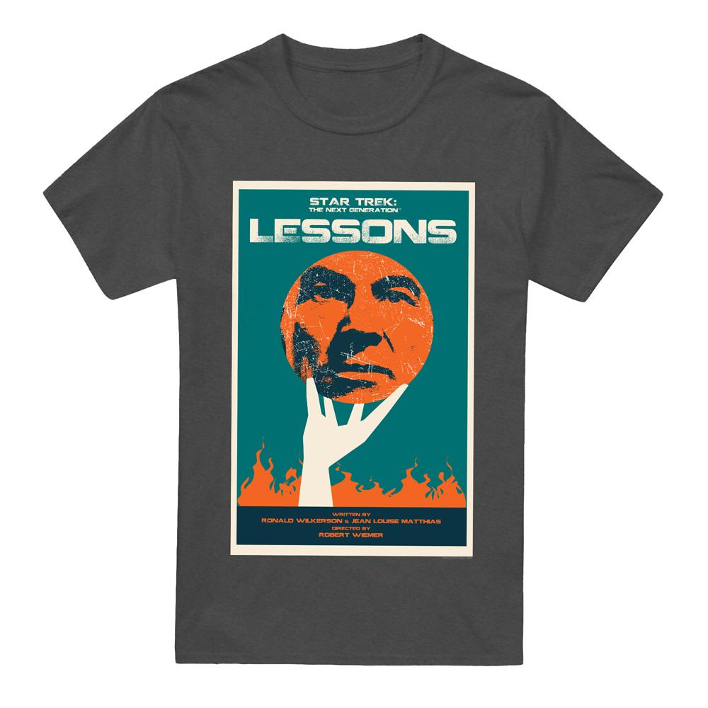 Charcoal - Front - Star Trek Unisex Adult The Next Generation Season 6 Episode 19 T-Shirt