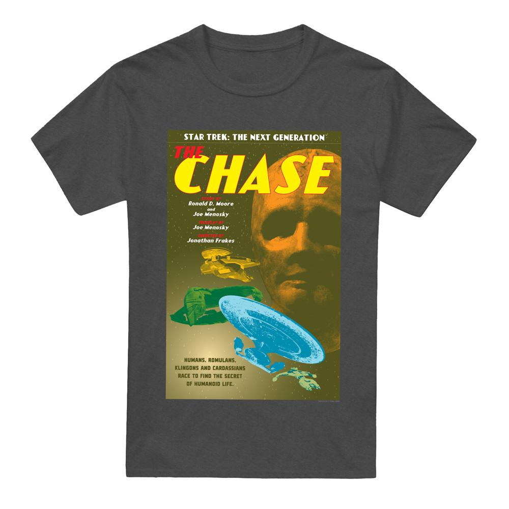 Charcoal - Front - Star Trek Unisex Adult The Next Generation Season 6 Episode 20 T-Shirt