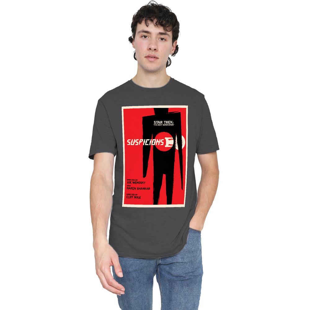 Charcoal - Lifestyle - Star Trek Unisex Adult The Next Generation Season 6 Episode 22 T-Shirt