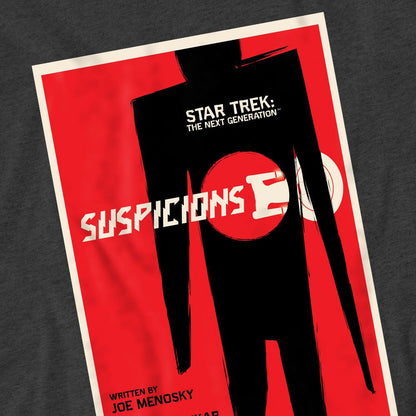 Charcoal - Pack Shot - Star Trek Unisex Adult The Next Generation Season 6 Episode 22 T-Shirt