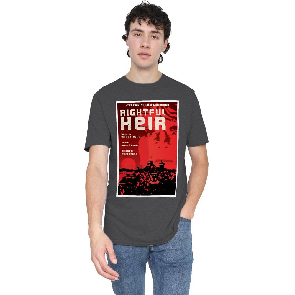 Charcoal - Lifestyle - Star Trek Unisex Adult The Next Generation Season 6 Episode 23 T-Shirt