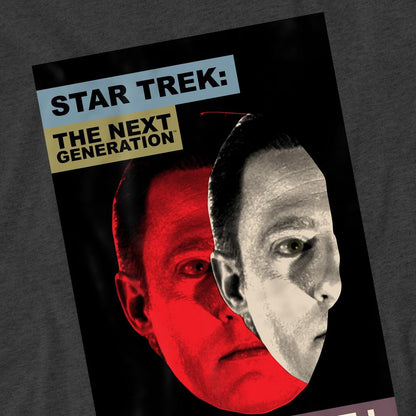 Charcoal - Pack Shot - Star Trek Unisex Adult The Next Generation Season 6 Episode 26 T-Shirt