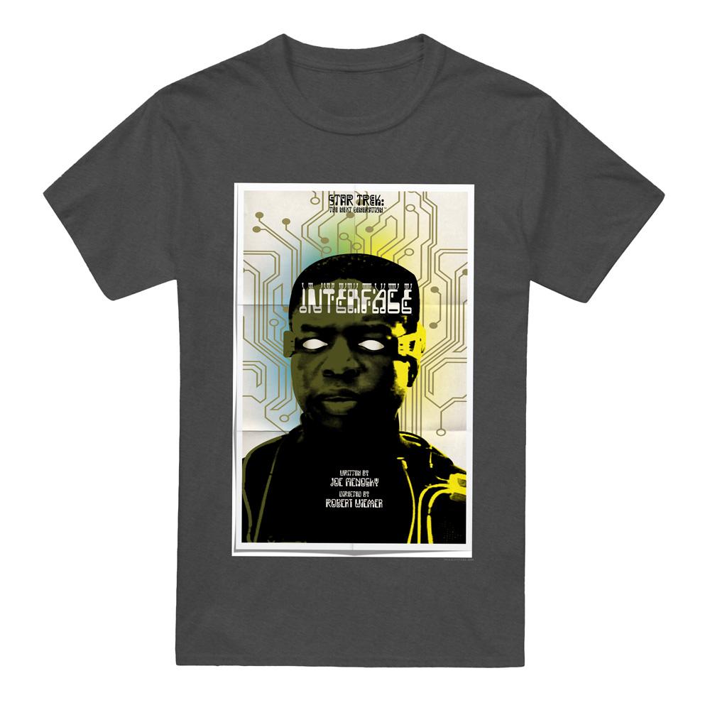 Charcoal - Front - Star Trek Unisex Adult The Next Generation Season 7 Episode 3 T-Shirt