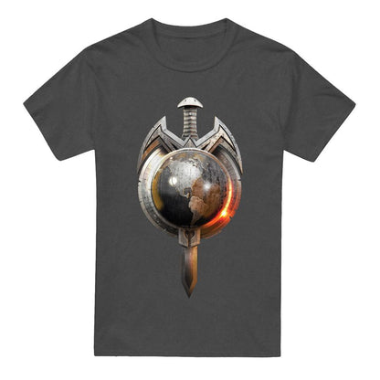 Charcoal - Front - Star Trek Unisex Adult Terran Empire T-Shirt
