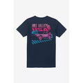 Navy - Back - Back To The Future Mens Marty T-Shirt