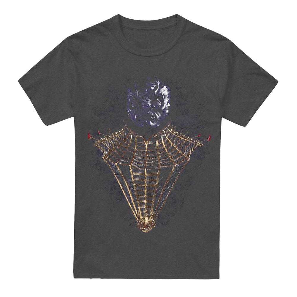 Charcoal - Front - Star Trek: Discovery Unisex Adult T´Kuvma T-Shirt
