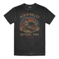 Vintage Black - Front - National Parks Mens Death Valley Washed T-Shirt