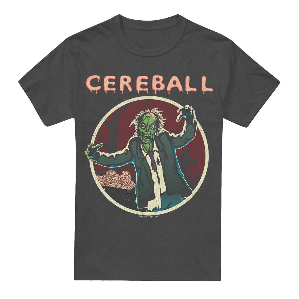 Charcoal - Front - Hell Fest Unisex Adult Cereball T-Shirt