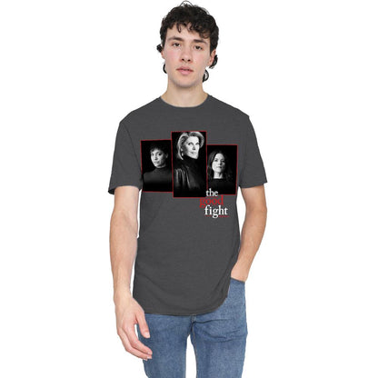 Charcoal - Side - The Good Fight Unisex Adult Cast T-Shirt