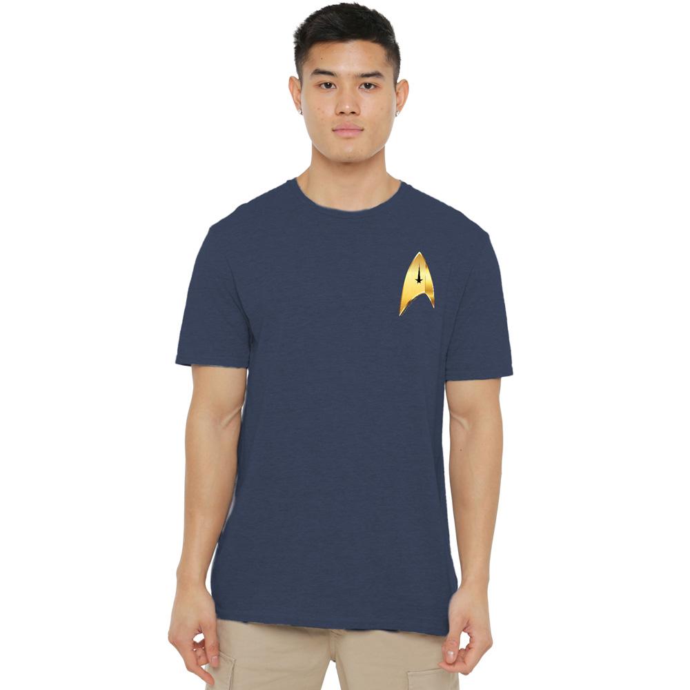 Navy - Lifestyle - Star Trek: Discovery Unisex Adult Command Badge T-Shirt
