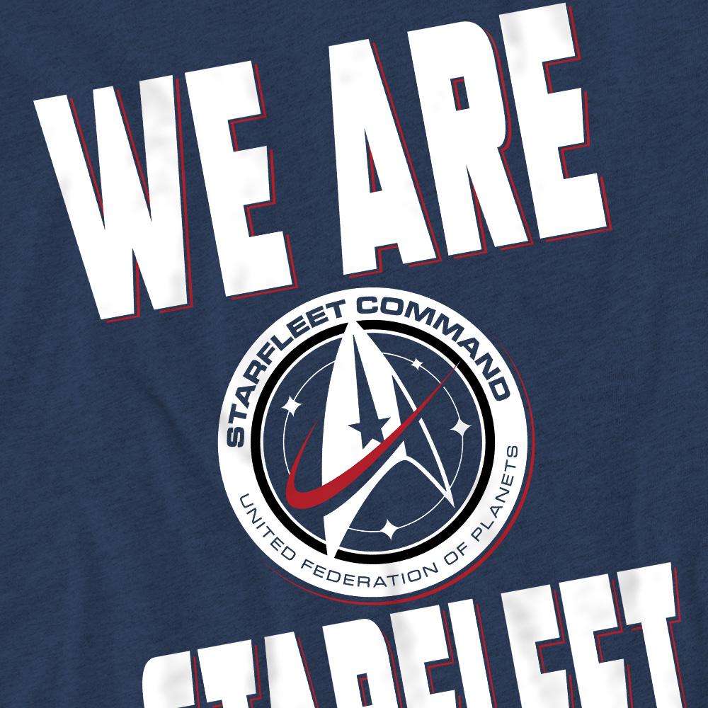 Navy - Pack Shot - Star Trek: Discovery Unisex Adult We Are Starfleet T-Shirt