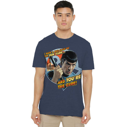 Navy - Lifestyle - Star Trek Unisex Adult Pon Farr T-Shirt
