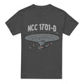 Charcoal - Front - Star Trek Unisex Adult The Next Generation T-Shirt