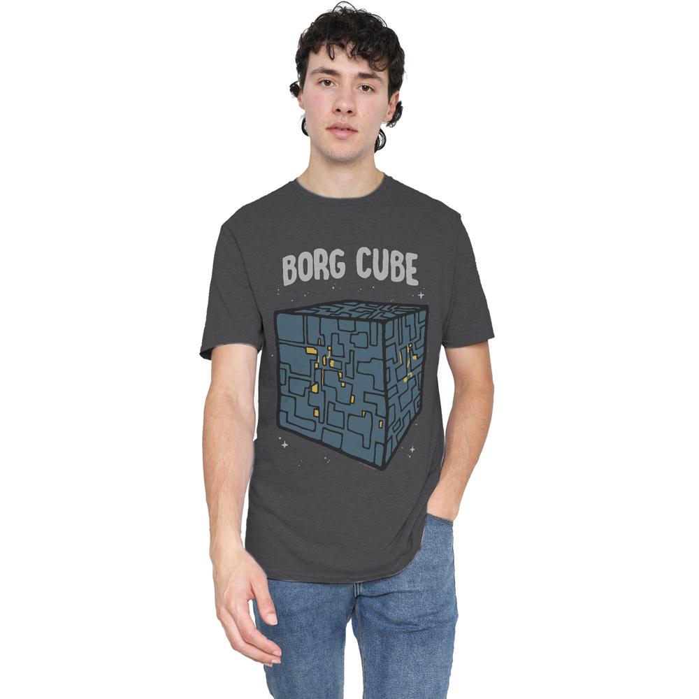 Charcoal - Lifestyle - Star Trek Unisex Adult The Tritanium T-Shirt