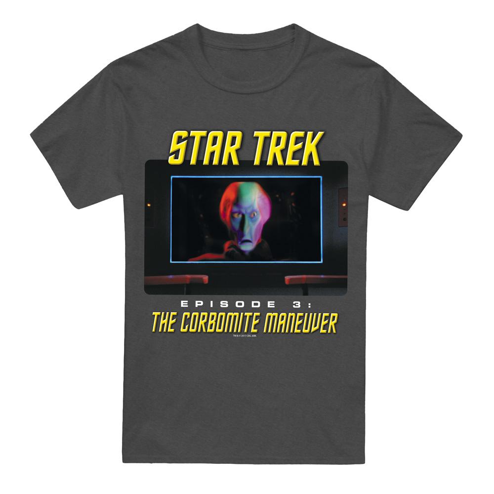 Charcoal - Front - Star Trek Unisex Adult The Corbomite Maneuver T-Shirt