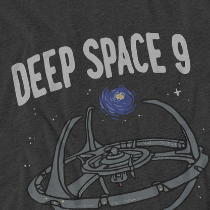 Charcoal - Pack Shot - Star Trek Unisex Adult The Bajor T-Shirt