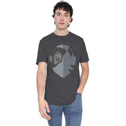 Charcoal - Side - Star Trek Unisex Adult The Borg T-Shirt