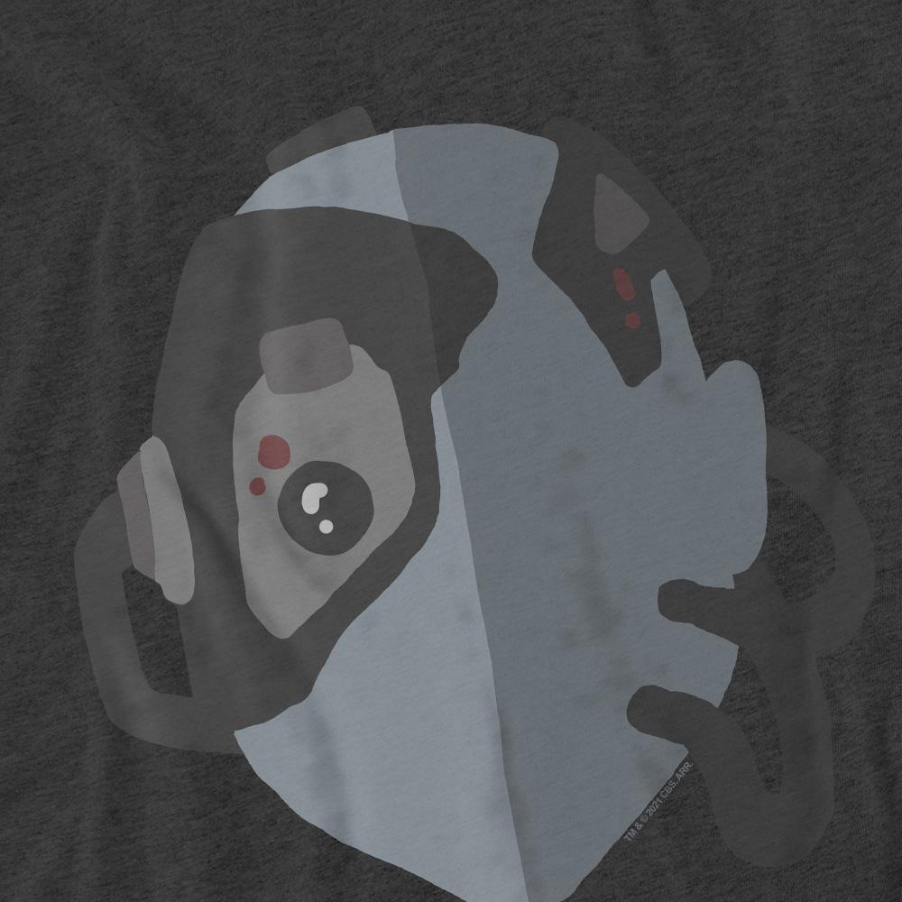 Charcoal - Pack Shot - Star Trek Unisex Adult The Borg T-Shirt