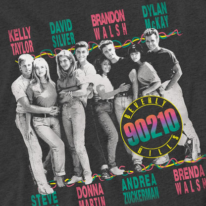 Charcoal - Pack Shot - 90210 Unisex Adult We Got It T-Shirt