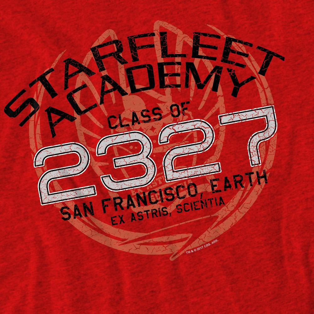 Red - Pack Shot - Star Trek Unisex Adult Graduation Jean-Luc Picard T-Shirt