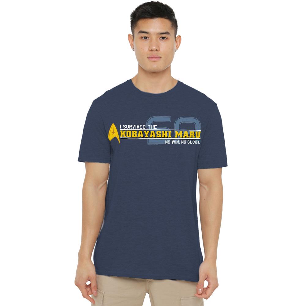 Navy - Lifestyle - Star Trek Unisex Adult I Survived T-Shirt