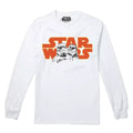 White - Front - Star Wars Mens Trooper Pair Long-Sleeved T-Shirt