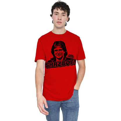Red - Lifestyle - Mork And Mindy Unisex Adult Shazbot T-Shirt