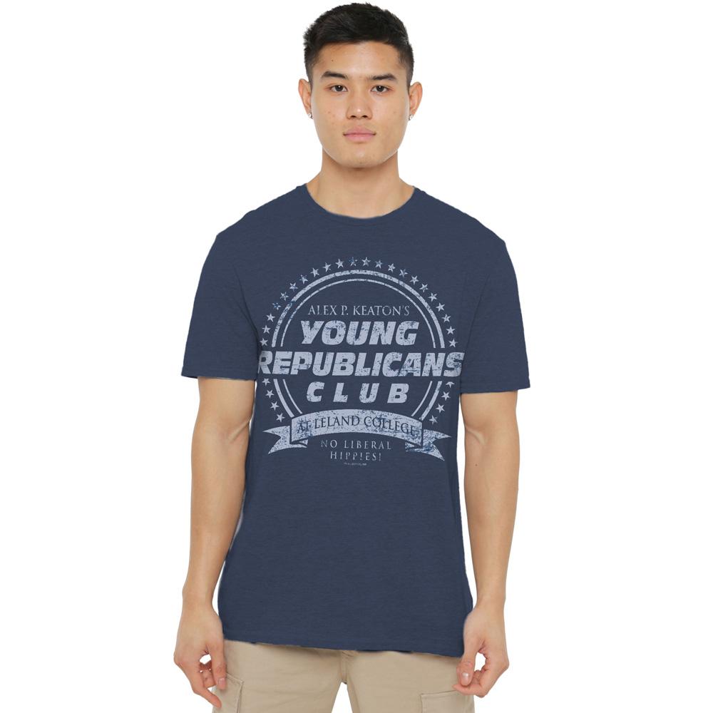 Navy - Lifestyle - Family Ties Unisex Adult Young Republicans Club T-Shirt