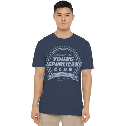 Navy - Lifestyle - Family Ties Unisex Adult Young Republicans Club T-Shirt