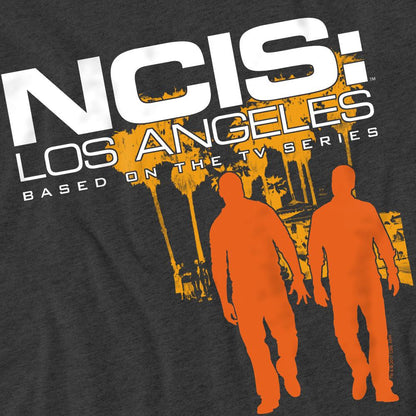 Charcoal - Pack Shot - NCIS: Los Angeles Unisex Adult Slow Walk T-Shirt