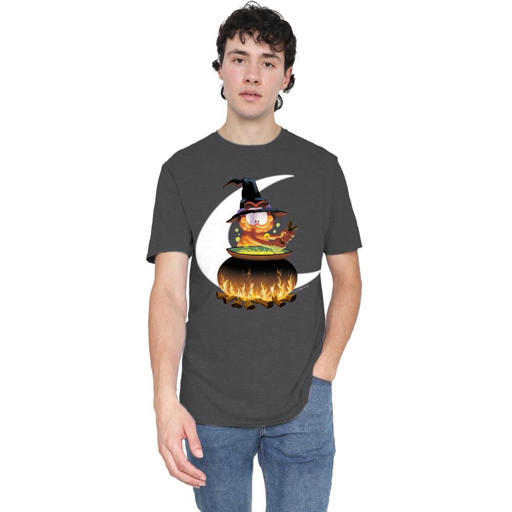Charcoal - Lifestyle - Garfield Unisex Adult Stir The Pot T-Shirt