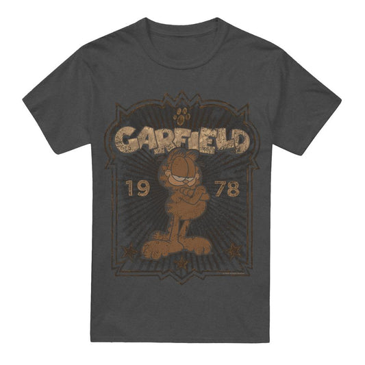 Charcoal - Front - Garfield Unisex Adult Est 1978 T-Shirt