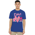 Royal Blue - Lifestyle - SpongeBob SquarePants Unisex Adult Valentine´s Love Gary & Snellie T-Shirt
