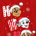Red - Pack Shot - Paw Patrol Unisex Adult Santa Hat Christmas T-Shirt