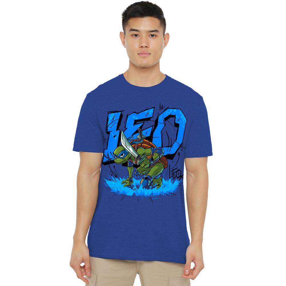 Royal Blue - Lifestyle - Tales of the Teenage Mutant Ninja Turtles Unisex Adult Groundbreaking Leonardo T-Shirt