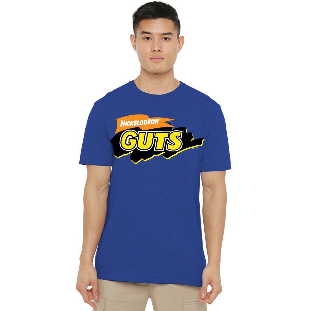Royal Blue - Lifestyle - Nickleodeon Guts Unisex Adult Logo T-Shirt