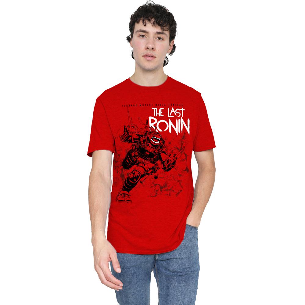 Red - Lifestyle - Teenage Mutant Ninja Turtles Unisex Adult Charging Ronin T-Shirt
