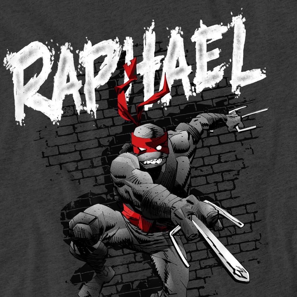 Charcoal - Pack Shot - Teenage Mutant Ninja Turtles Unisex Adult Raphael T-Shirt