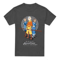 Charcoal - Front - Avatar: The Last Airbender Unisex Adult Team Avatar T-Shirt
