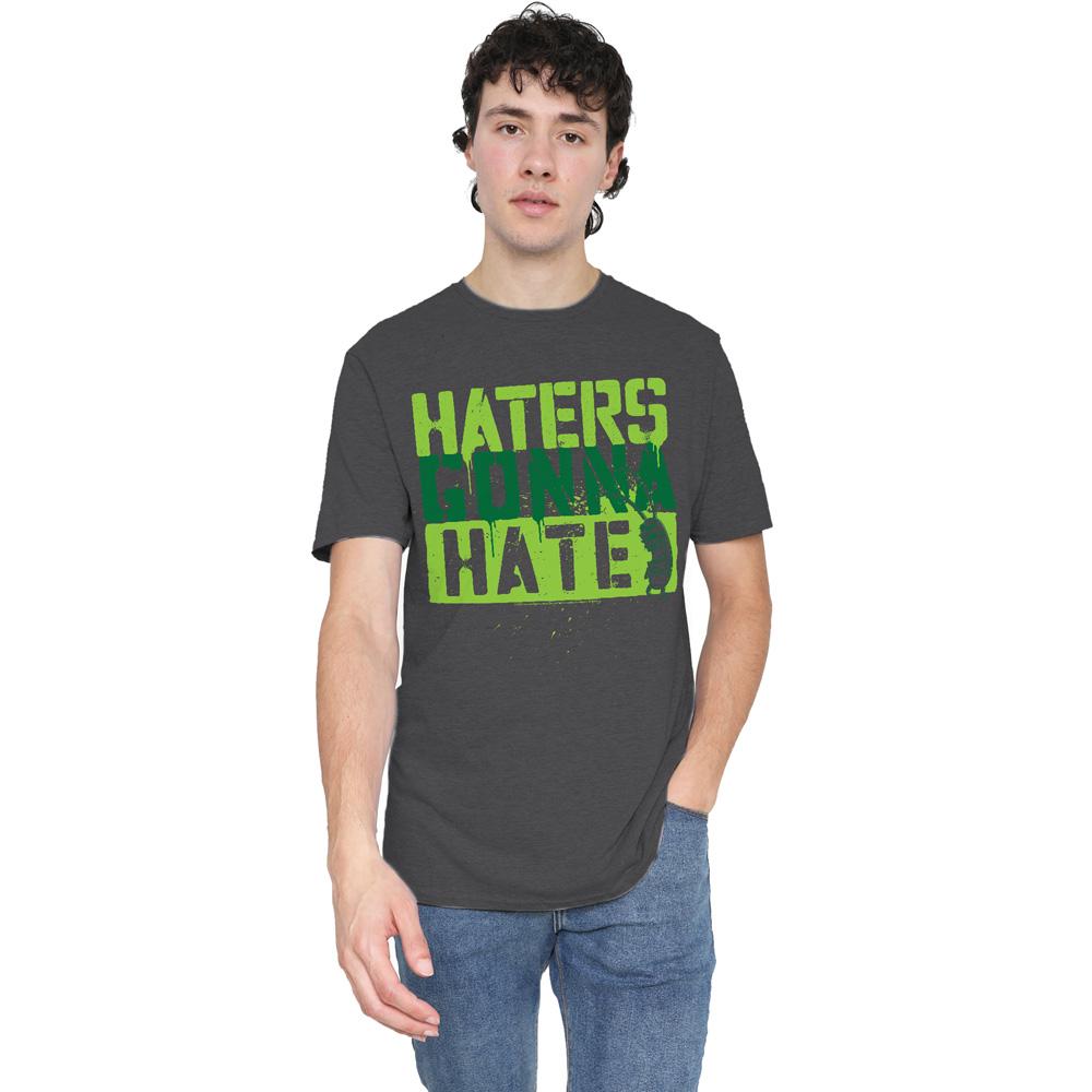 Charcoal - Lifestyle - SpongeBob SquarePants Unisex Adult Haters Gonna Hate T-Shirt