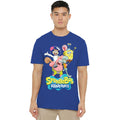 Royal Blue - Side - SpongeBob SquarePants Unisex Adult Group Shot T-Shirt
