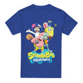 Royal Blue - Front - SpongeBob SquarePants Unisex Adult Group Shot T-Shirt