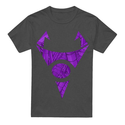 Charcoal - Front - Invader Zim Unisex Adult Irken Tubed Logo T-Shirt